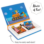 Janod Racers Magneti'Book - 50 Magnets for Vehicle Building