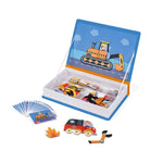 Janod Racers Magneti'Book - 50 Magnets for Vehicle Building