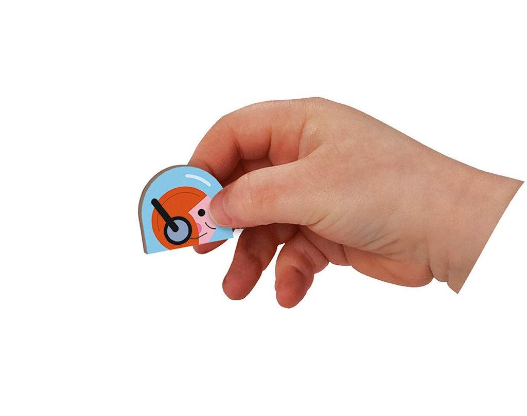 Janod Racers Magneti'Book - 50 Magnets for Vehicle Building