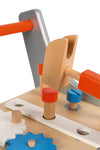 Janod Magnetic DIY Wooden Trolley - 26 Accessories Tool Walker