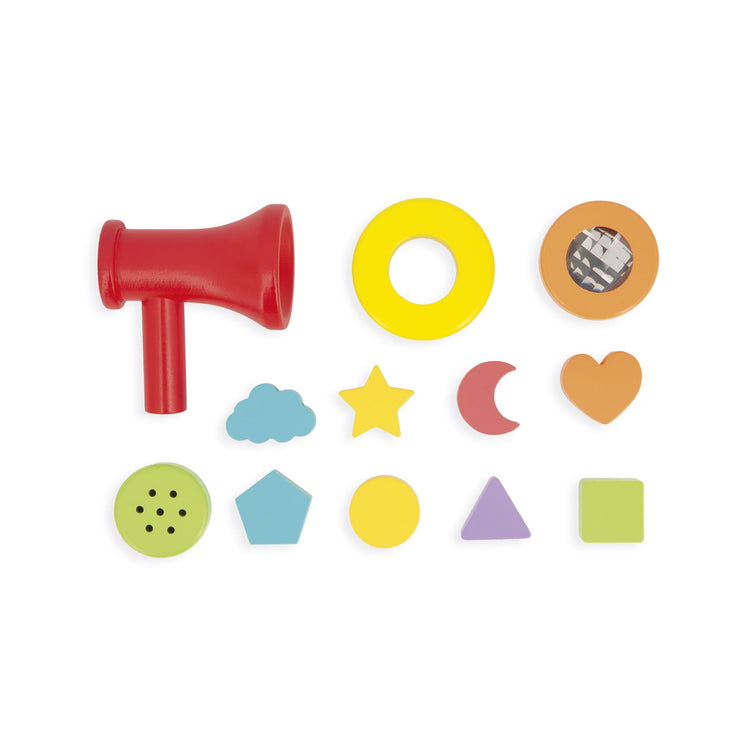 Janod Sensory Box Cube - Busy Board Fun From 18 Months+
