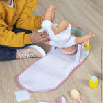 Janod Nursery Changing Set - Doll Diaper Bag with 9 Accessories