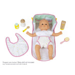 Janod Nursery Changing Set - Doll Diaper Bag with 9 Accessories