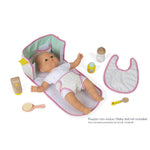 Janod Nursery Changing Set - Doll Diaper Bag with 9 Accessories