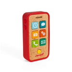 Janod Sound Telephone - Pretend Play Phone with 7 Sound Buttons