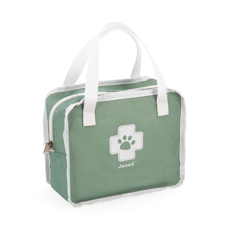 Janod Vet Suitcase - 15-piece Pet Care Kit with X-rays & Badge