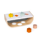 Janod Sweet Cocoon 3-in-1 Wooden Toy - Tap, Sort and Stack