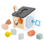 Janod Bird House Sorter - 8 Shapes and a Keyed Bird Door