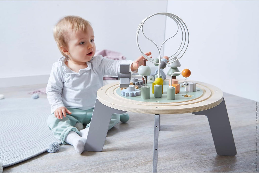 Janod Activity Table - Adjustable Height Multi-Play Fun