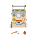 Janod Baby Walker - 9 Activities and Adjustable Brake Pads