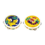 Janod Tambourine - Colorful First Rhythm Toy for Kids 3+