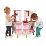 Janod Twist Kitchen - Expandable Wooden Kitchen with Lights