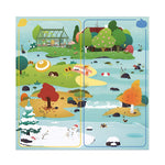 Janod WWF Veggie Planet - 2-in-1 World Food Speed Game Set