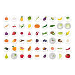 Janod WWF Veggie Planet - 2-in-1 World Food Speed Game Set
