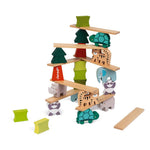 Janod WWF Animal Stacking Game - 28-Piece Balancing Fun