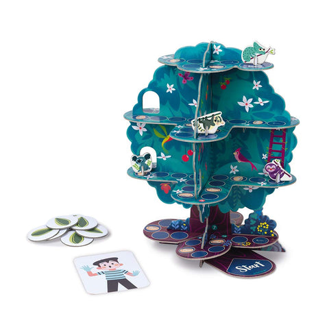 Janod WWF Forest Challenge - 3D Tree Racing Adventure Set
