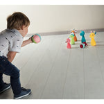 Lilliputiens Jungle Bowling - 6 Soft Pins with Rattle Ball