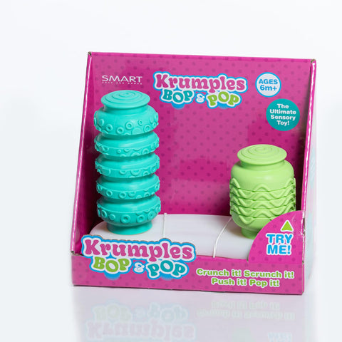 Krumples Bop & Pop - Two-Pod Food-Grade Silicone Popper