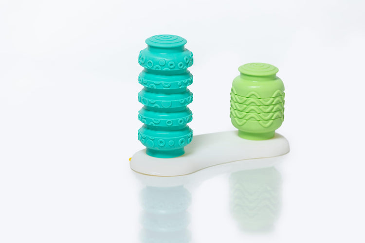 Krumples Bop & Pop - Two-Pod Food-Grade Silicone Popper