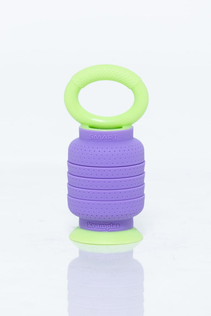 KRUMPLES Plungy Purple - Silicone Suction Sensory Fidget