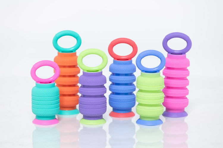 KRUMPLES Plungy Purple - Silicone Suction Sensory Fidget