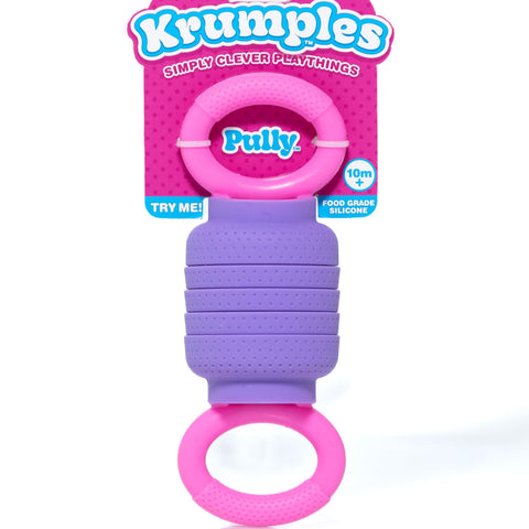 KRUMPLES Pully Purple - BPA-Free Silicone Sensory Fidget