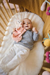 Kaloo Carré Douceur Lovey - Leaves of Love Bear Cuddler