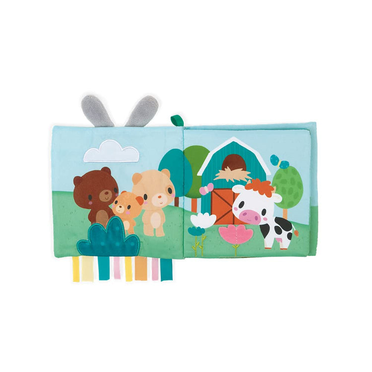 Kaloo Farm Activity Book - Mirror, Flaps and Sensory Play