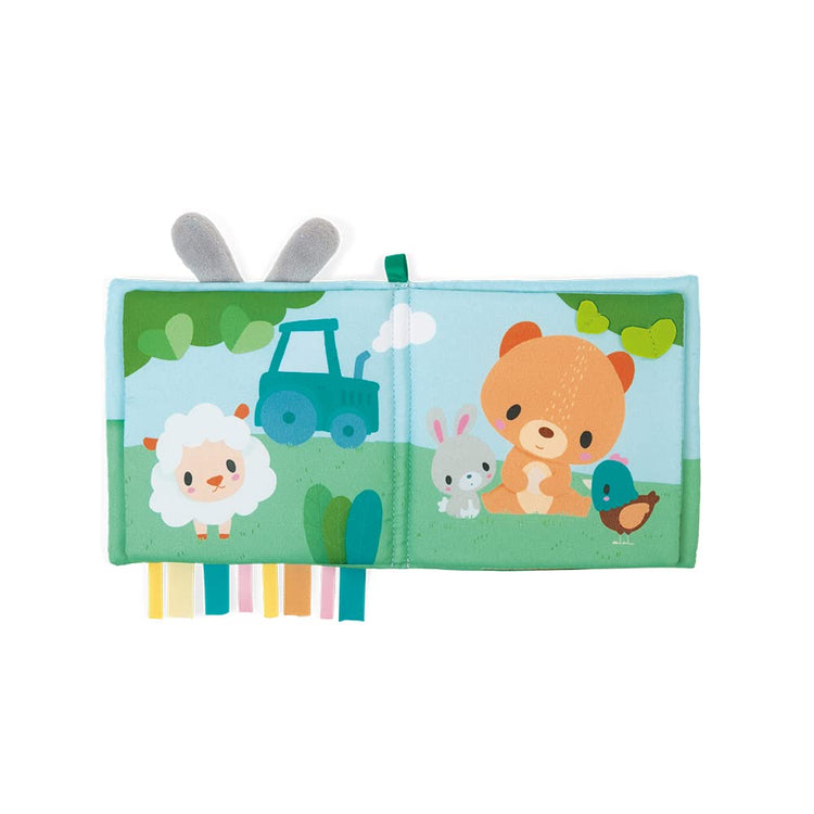 Kaloo Farm Activity Book - Mirror, Flaps and Sensory Play