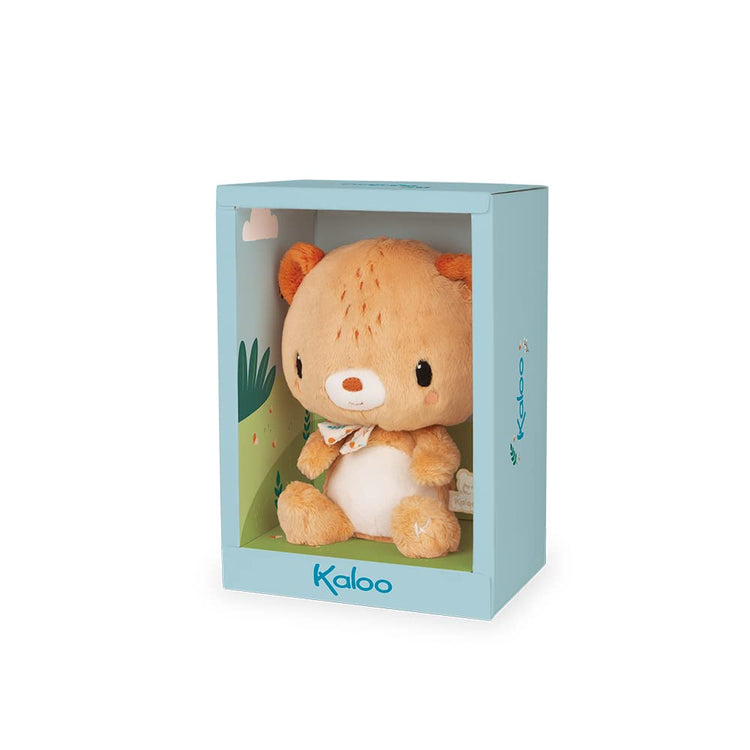 Kaloo Choo Bear Mini Soft Toy - Rattle Fun for Tiny Hands