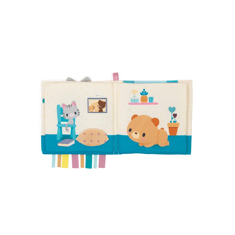 Kaloo Choo at Home Book - Soft Sensory Fun for Newborns