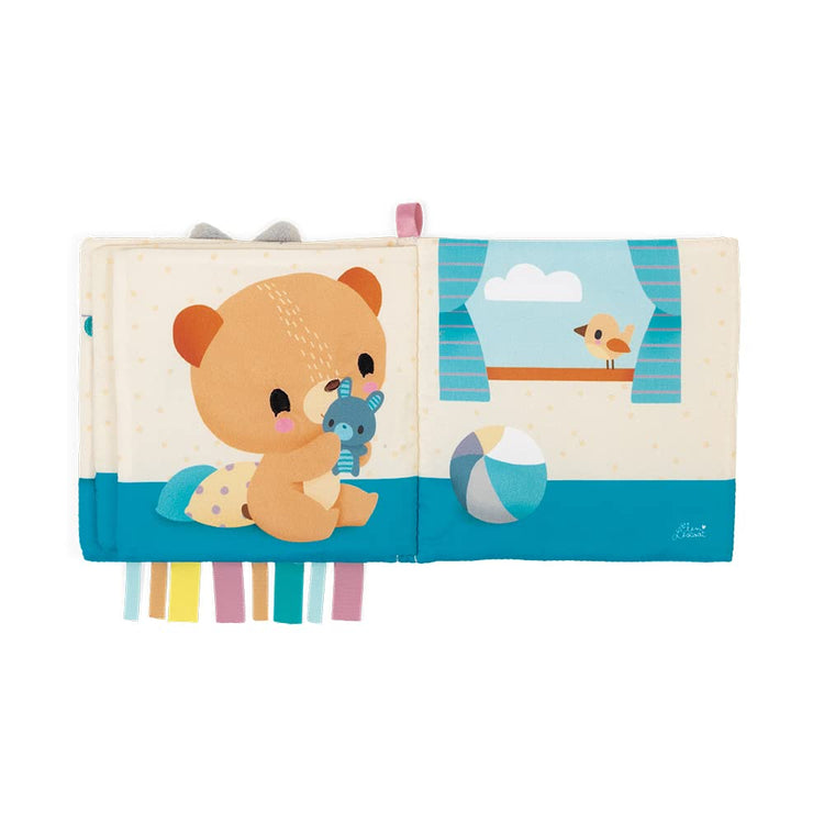 Kaloo Choo at Home Book - Soft Sensory Fun for Newborns