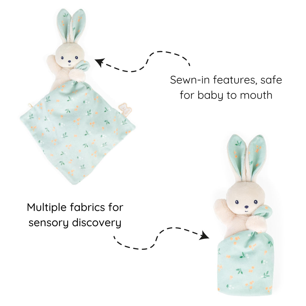 Kaloo Doudou Rabbit - Recycled Plush Lovey for Newborns