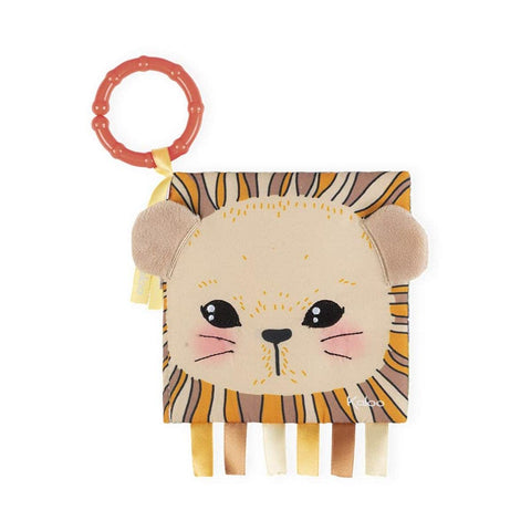 Kaloo Curious Lion Book - Soft Activity Pages for Babies