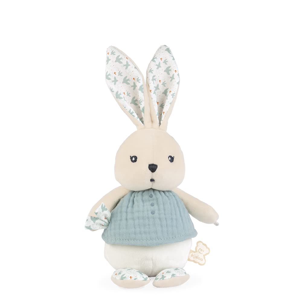 Kaloo Rabbit Dove Plush - 8.7" Soft Bunny in Gift Box Set