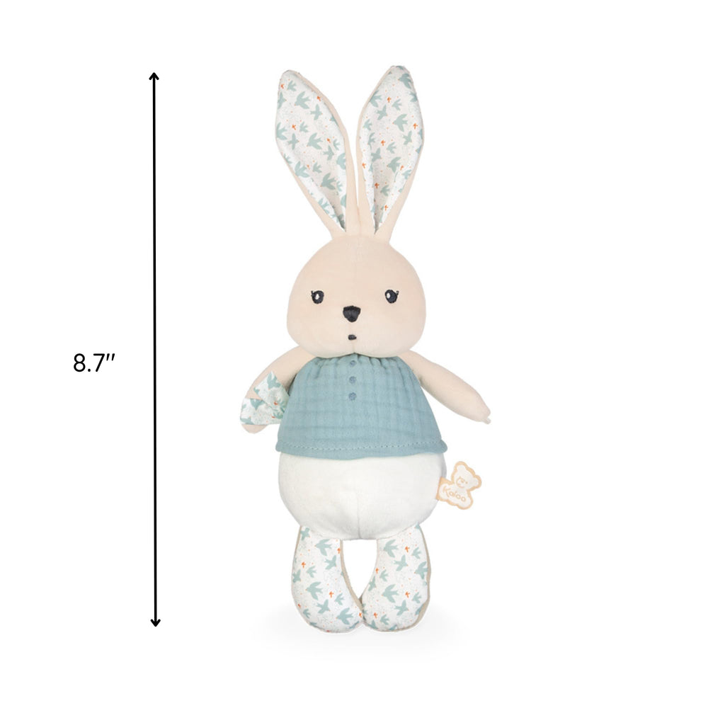 Kaloo Rabbit Dove Plush - 8.7" Soft Bunny in Gift Box Set