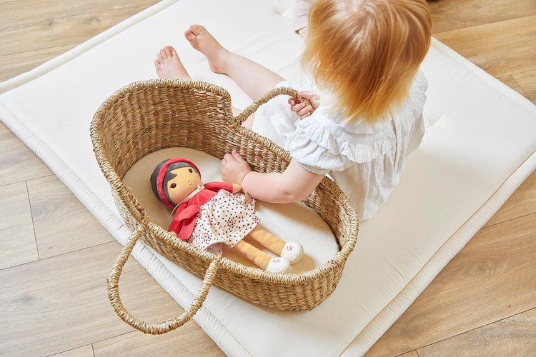 Kaloo Emilie Doll - Heart Skirt and Wrap for Sweet Cuddles