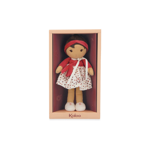 Kaloo Emilie Doll - Medium Plush with Custom Ribbon Gift