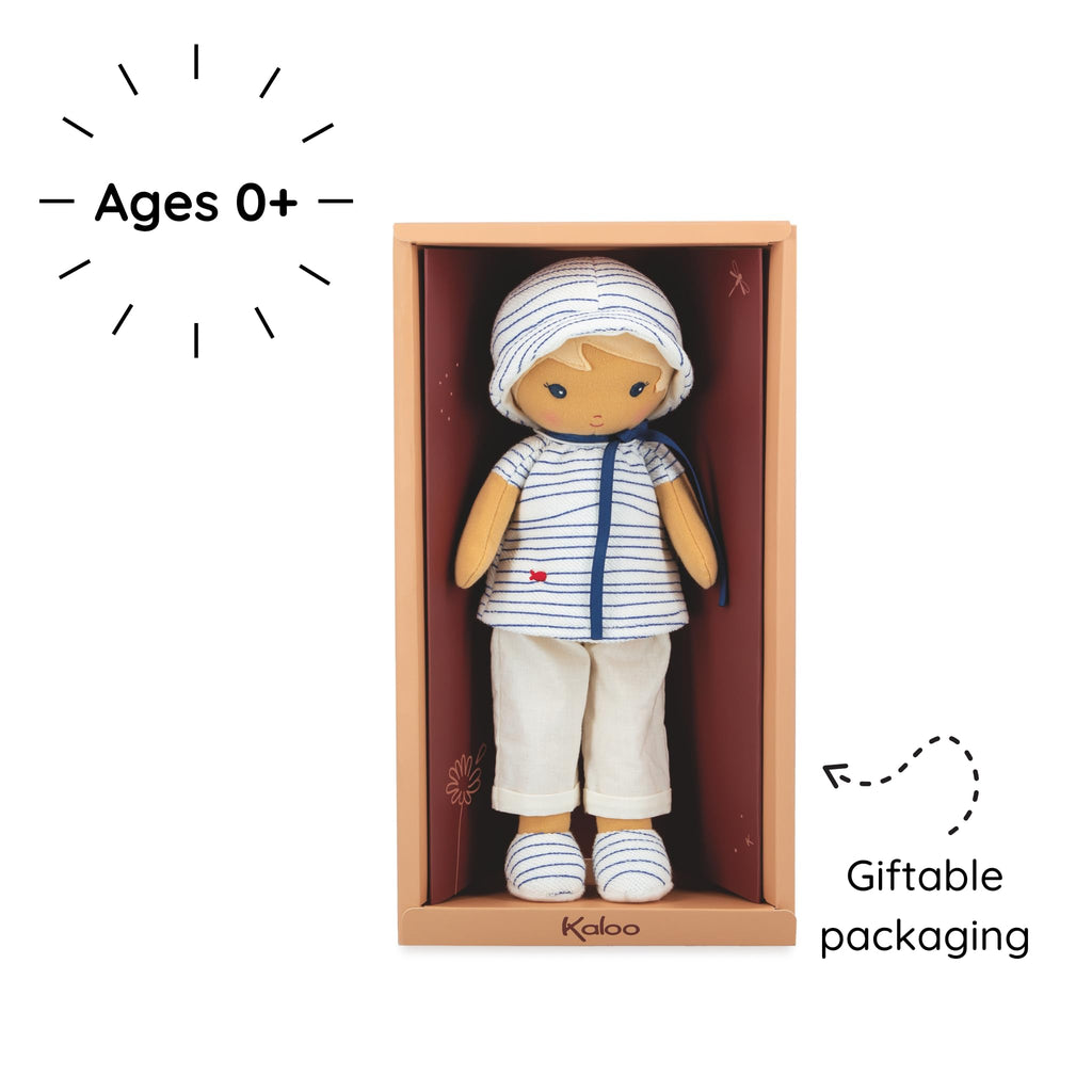 Kaloo Eli Doll - Rich Textures for Baby Cuddles from Birth