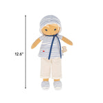 Kaloo Eli Doll - Rich Textures for Baby Cuddles from Birth