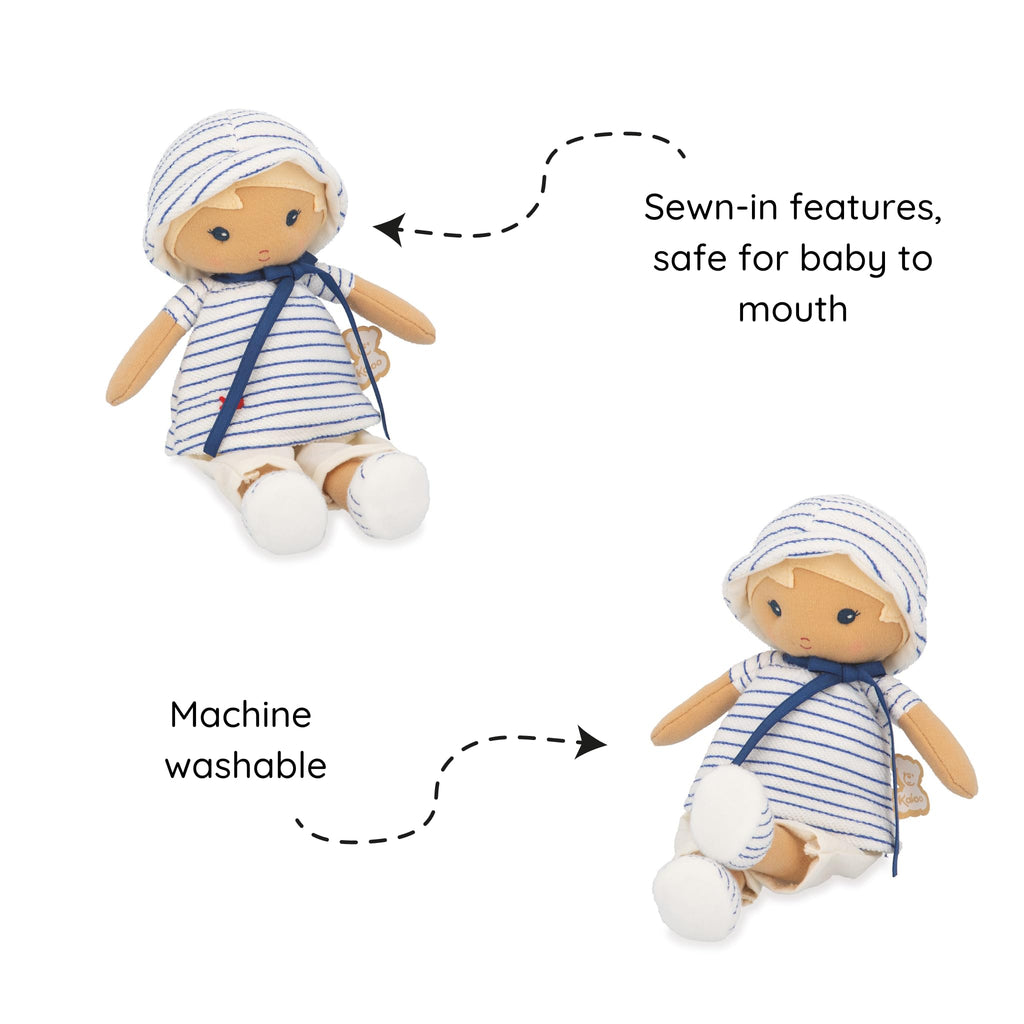 Kaloo Tendresse Eli Doll - Washable Soft Plush First Friend