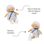 Kaloo Tendresse Eli Doll - Washable Soft Plush First Friend