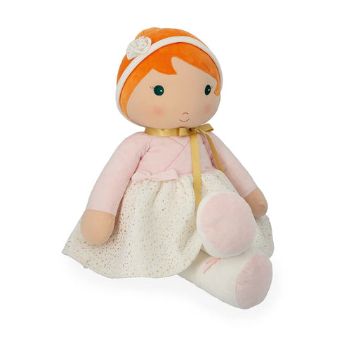 Kaloo Valentine Doll - Ballet Flats and Starry Pink Dress