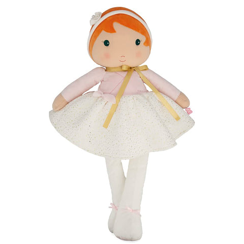 Kaloo Valentine Doll - Ballet Flats and Starry Pink Dress