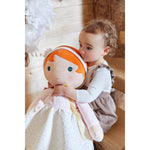 Kaloo Valentine Doll - Ballet Flats and Starry Pink Dress