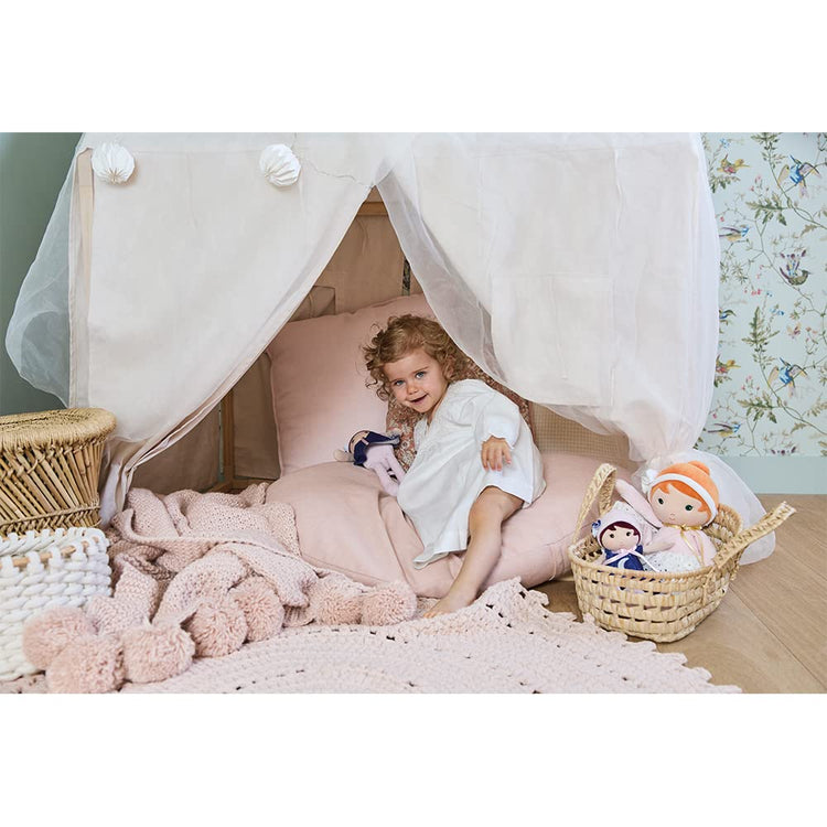 Kaloo Aurora K Fabric Doll - 12.2-Inch Safe First Friend