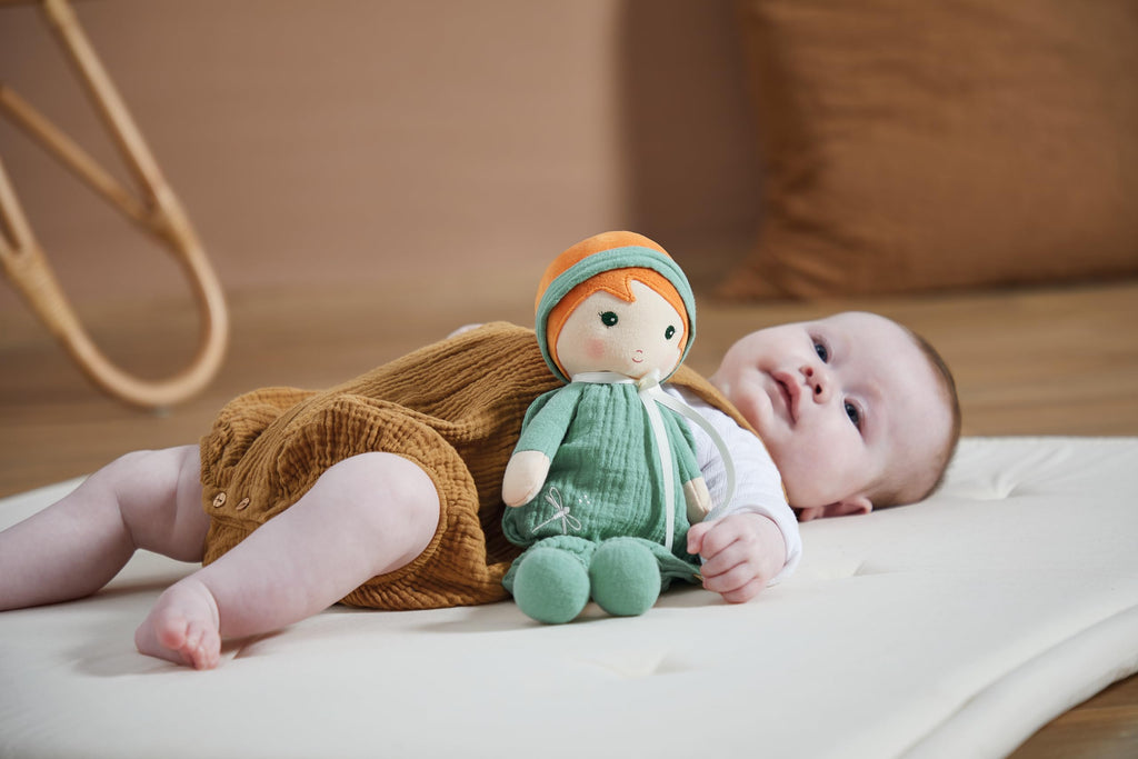 Kaloo Olivia Doll - Dragonfly Overalls for Nature-Loving Tots