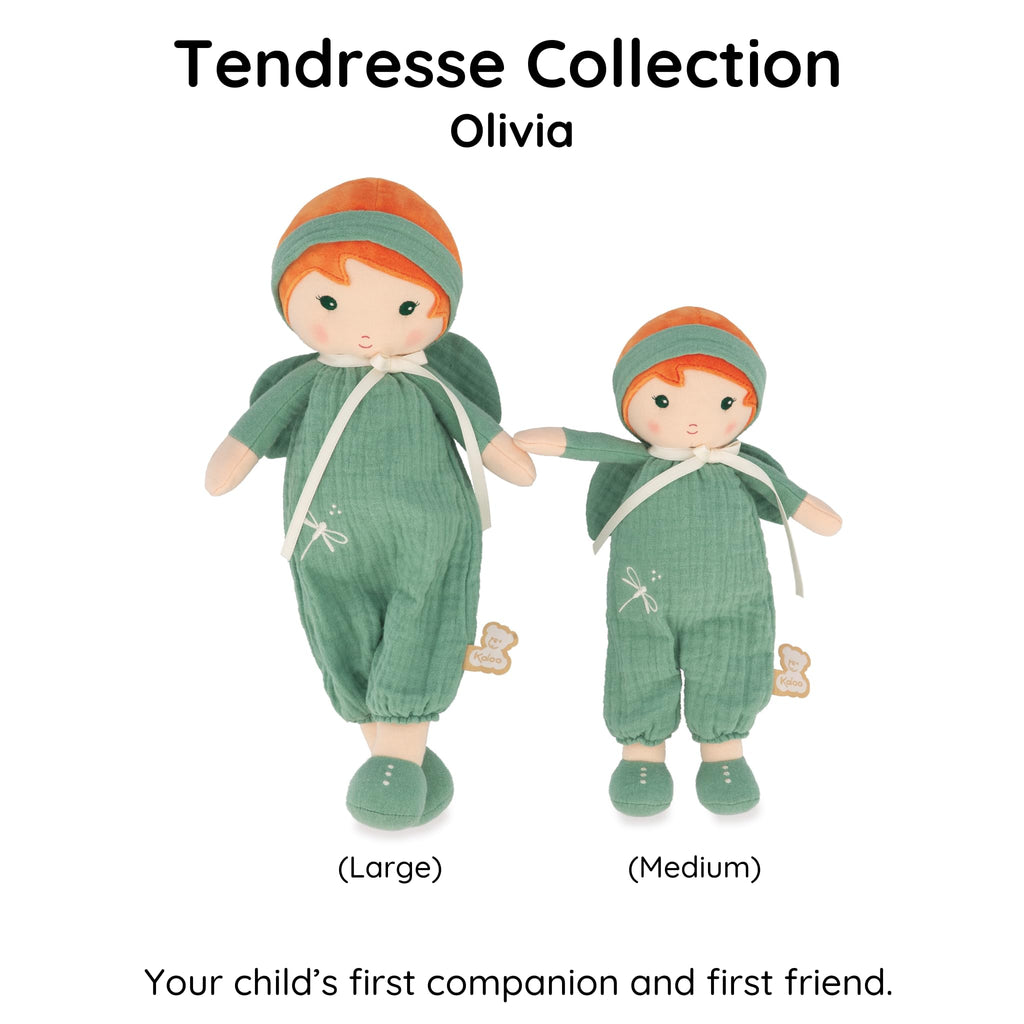 Kaloo Olivia Doll - Dragonfly Overalls for Nature-Loving Tots