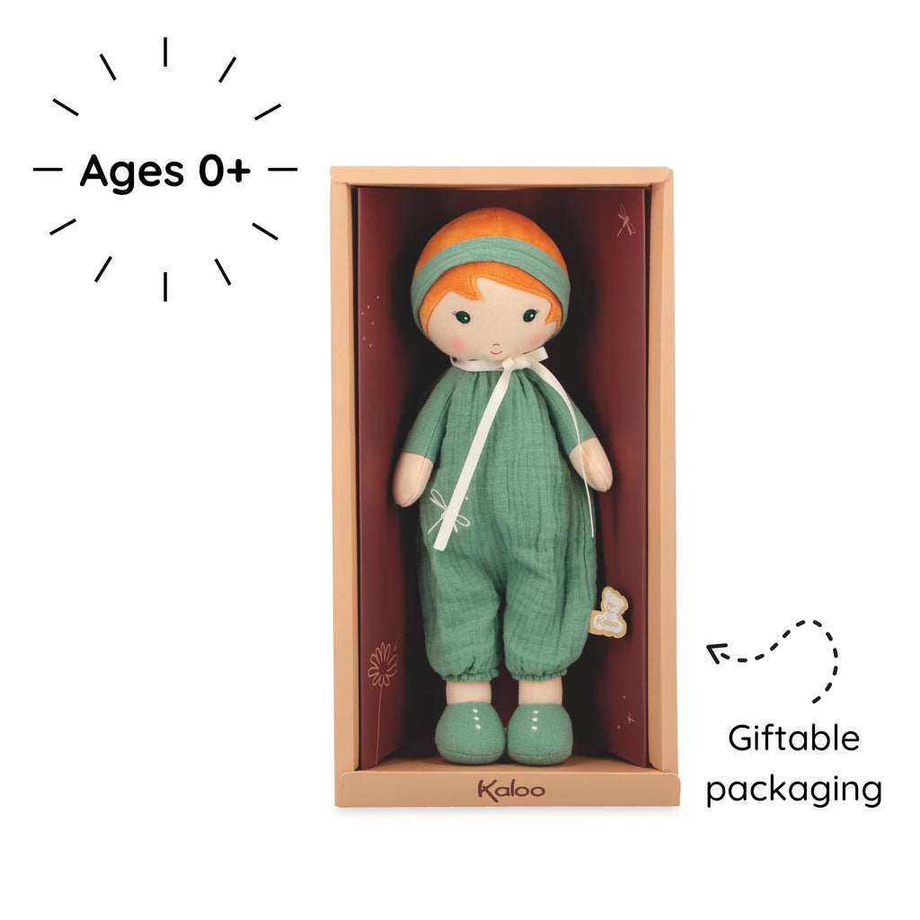 Kaloo Olivia Doll - Dragonfly Overalls for Nature-Loving Tots