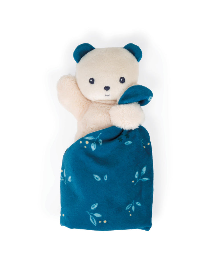 Kaloo Carré Douceur Lovey - Night Owl Bear for Sweet Dreams